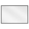 Mexen Loft rechteckiger Badezimmerspiegel 60 x 40 cm, schwarzer Rahmen - 9852-060-040-000-70
