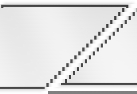 Mexen Loft pravokotno kopalniško ogledalo 60 x 40 cm, črn okvir - 9852-060-040-000-70