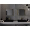 Mexen Loft lustro łazienkowe prostokątne 60 x 50 cm, rama złota - 9852-060-050-000-50