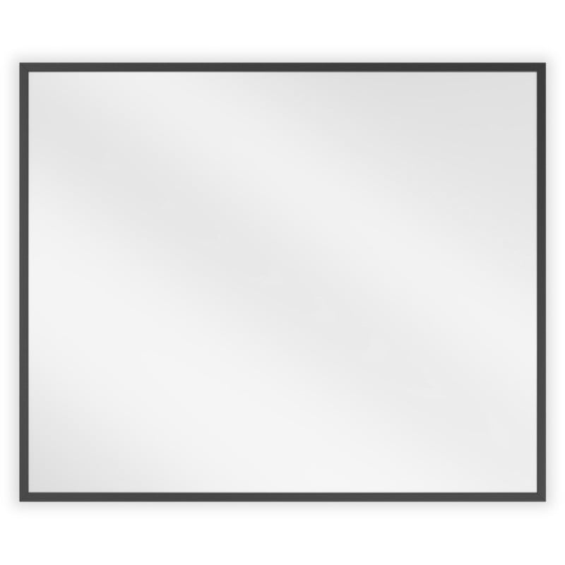 Mexen Loft rechteckiger Badezimmerspiegel 60 x 50 cm, schwarzer Rahmen - 9852-060-050-000-70