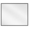 Mexen Loft rechteckiger Badezimmerspiegel 60 x 50 cm, schwarzer Rahmen - 9852-060-050-000-70