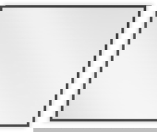 Mexen Loft rektangulär badrumsspegel 60 x 50 cm, svart ram - 9852-060-050-000-70