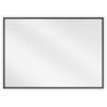 Mexen Loft rechteckiger Badezimmerspiegel 70 x 50 cm, schwarzer Rahmen - 9852-070-050-000-70