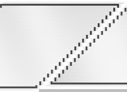 Mexen Loft specchio da bagno rettangolare 70 x 50 cm, cornice nera - 9852-070-050-000-70