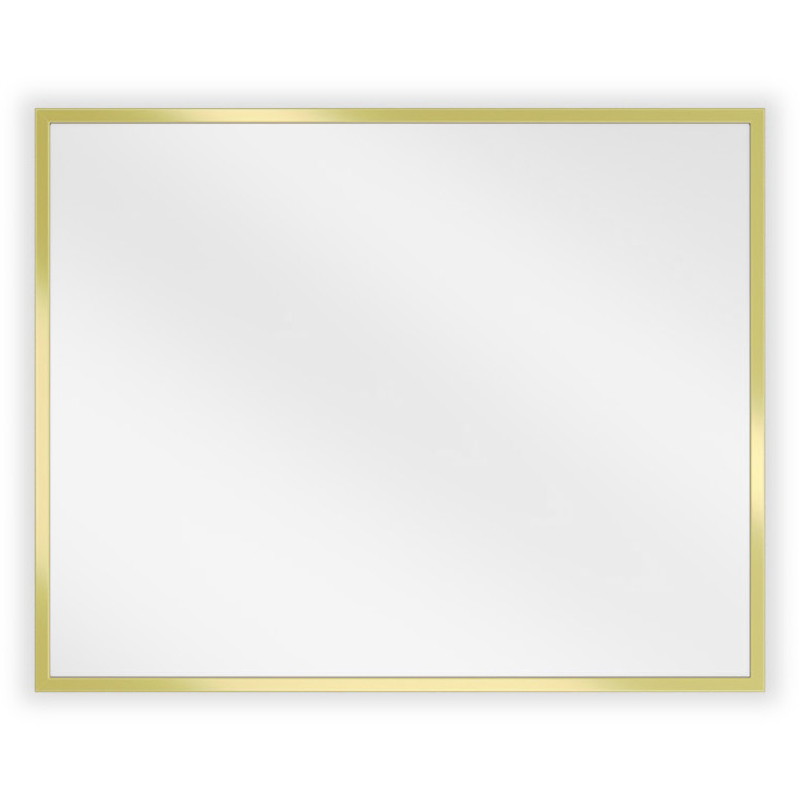 Mexen Loft ristkülikukujuline vannitoa peegel 50 x 40 cm, kuldne raam - 9852-050-040-000-50