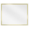 Mexen Loft rechteckiger Badezimmerspiegel 50 x 40 cm, goldener Rahmen - 9852-050-040-000-50