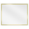 Mexen Loft ristkülikukujuline vannitoa peegel 50 x 40 cm, kuldne raam - 9852-050-040-000-50