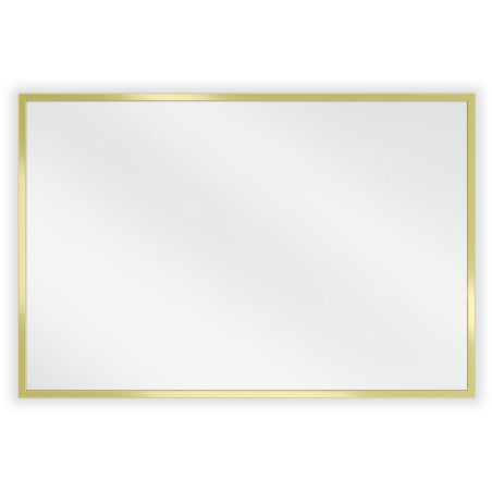 Mexen Loft rectangular bathroom mirror 60 x 40 cm, gold frame - 9852-060-040-000-50