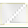 Mexen Loft specchio da bagno rettangolare 60 x 50 cm, cornice dorata - 9852-060-050-000-50