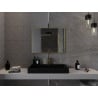 Mexen Loft miroir de salle de bain rectangulaire 80 x 60 cm, cadre doré - 9852-080-060-000-50