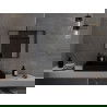 Mexen Loft rechthoekige badkamerspiegel 80 x 60 cm, zwarte lijst - 9852-080-060-000-70