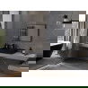 Mexen Loft rechthoekige badkamerspiegel 80 x 60 cm, zwarte lijst - 9852-080-060-000-70