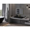 Mexen Loft lustro łazienkowe prostokątne 90 x 60 cm, rama złota szczotkowana - 9852-090-060-000-50