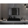 Mexen Loft ristkülikukujuline vannitoa peegel 90 x 60 cm, must raam - 9852-090-060-000-70