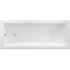Mexen Cubik rectangular bathtub 130 x 70 cm, white - 55031307000
