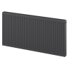 Mexen CV21 Plattenheizkörper 400 x 1000 mm, unterer Anschluss, 926 W, Anthrazit - W621-040-100-66
