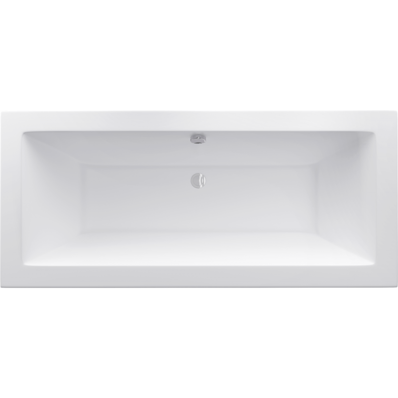 Mexen Cube rechteckige Badewanne 190 x 80 cm, weiß - 55051908000