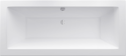 Mexen Cube rektangulärt badkar 190 x 80 cm, vit - 55051908000