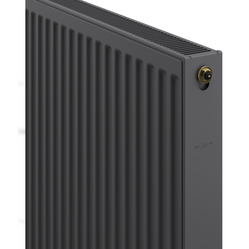 Mexen CV21 grzejnik płytowy 500 x 500 mm, podłączenie dolne, 554 W, antracyt - W621-050-050-66