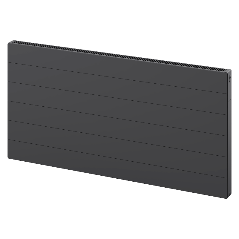 Mexen Line CL11 Plattenheizkörper 600 x 600 mm, seitlicher Anschluss, 470 W, Anthrazit - W411L-060-060-66