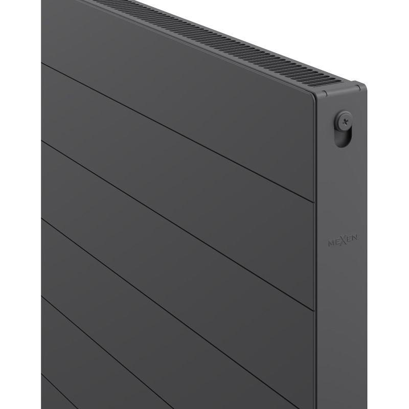 Mexen CL11 Radiateur panneau Line 600 x 1100 mm, raccordement latéral, 862 W, anthracite - W411L-060-110-66