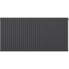 Mexen CV21 paneelradiator 600 x 1200 mm, onderste aansluiting, 1538 W, antraciet - W621-060-120-66