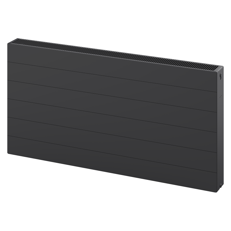 Mexen Line CL22 radiateur plat 400 x 400 mm, raccordement latéral, 455 W, anthracite - W422L-040-040-66