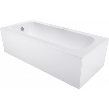 Mexen Vega ristkülikukujuline vann 170 x 80 cm koos kattega, valge - 55011708000X