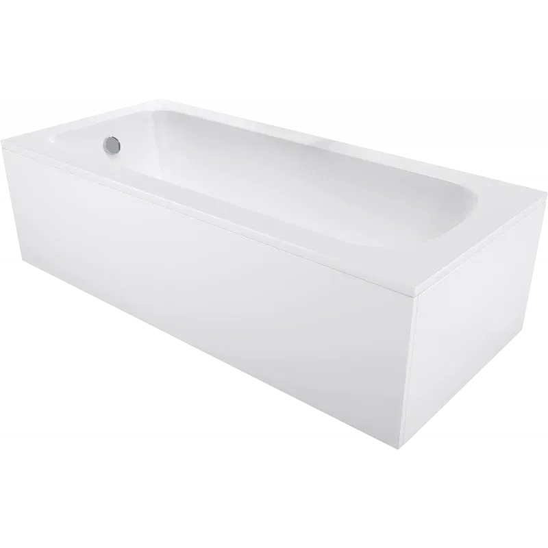 Mexen Vega vasca da bagno rettangolare 180 x 90 cm con rivestimento, bianca - 55011809000X