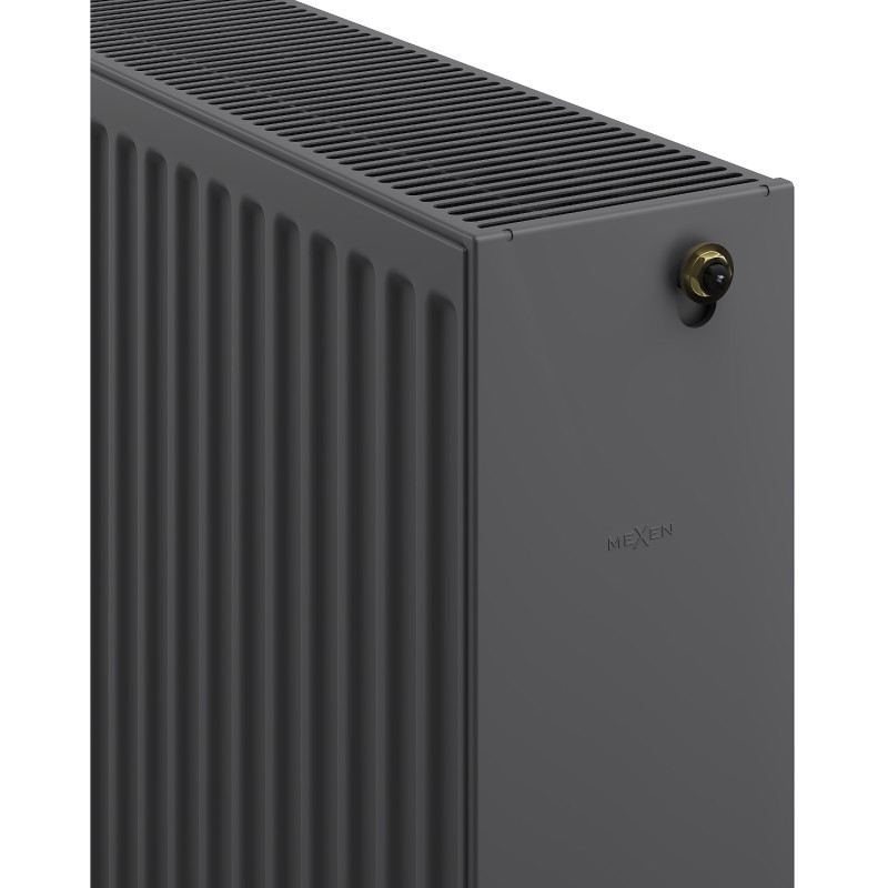 Mexen CV33 radiateur à panneau 900 x 900 mm, raccordement par le bas, 2864 W, anthracite - W633-090-090-66