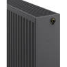 Mexen CV33 Panel Radiator 900 x 1300 mm, bottom connection, 4137 W, anthracite - W633-090-130-66