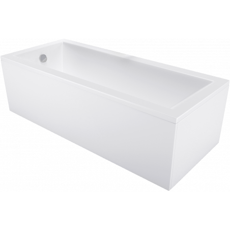 Mexen Cubik wanna prostokątna 120 x 70 cm z obudową, biała - 55031207000X