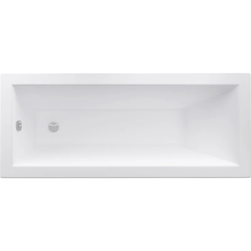 Mexen Cubik rechteckige Badewanne 170 x 80 cm mit Verkleidung, weiß - 55031708000X