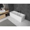 Mexen Cubik banheira retangular 180 x 90 cm com revestimento, branca - 55031809000X