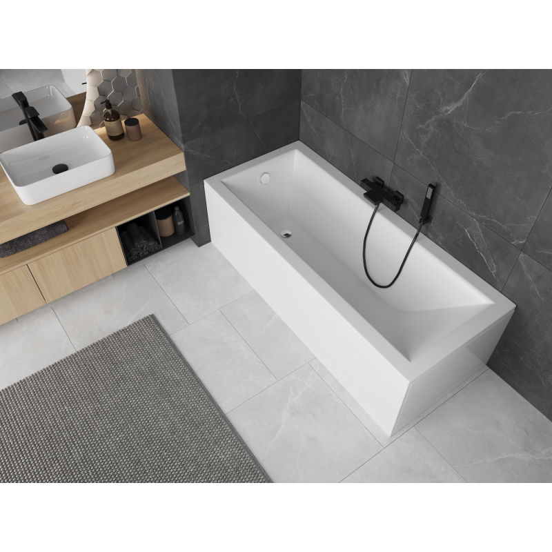 Mexen Cubik baignoire rectangulaire 190 x 90 cm avec coque, blanche - 55031909000X
