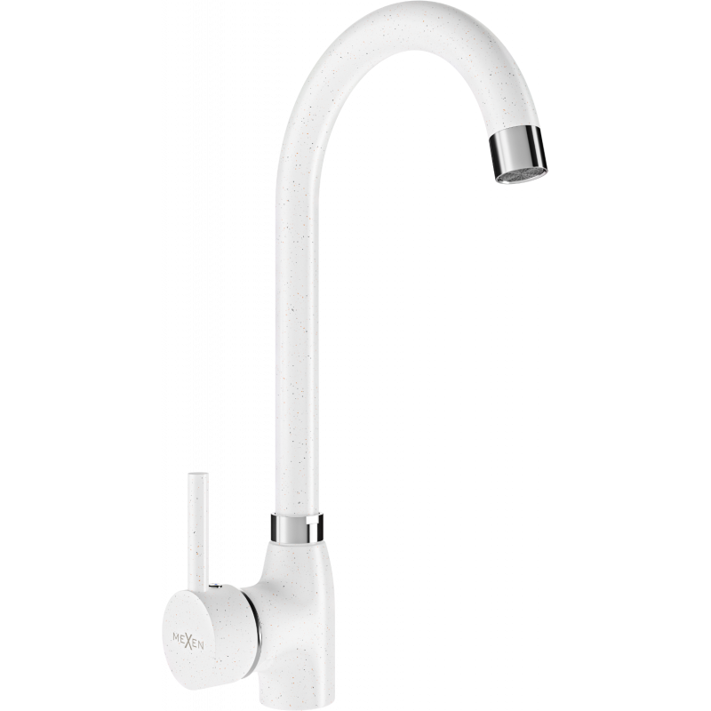 Mexen Telma keittiöhana, valkoinen pilkullinen - 670200-26