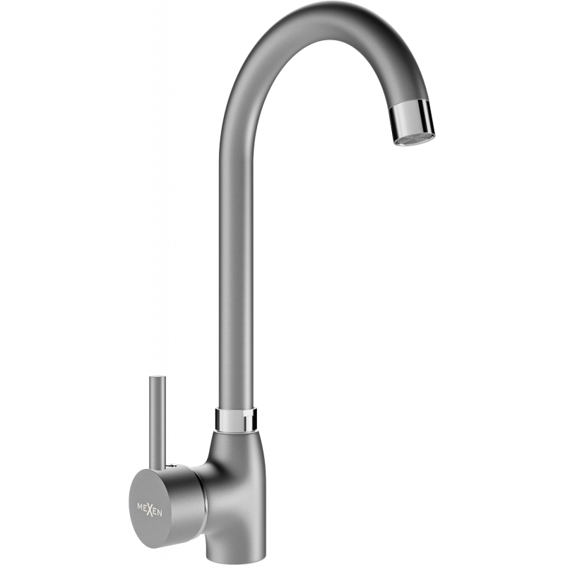 Mexen Telma kitchen tap, grey - 670200-61