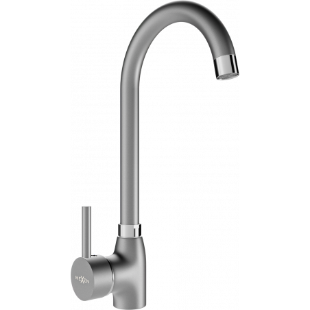 Mexen Telma kitchen tap, grey - 670200-61