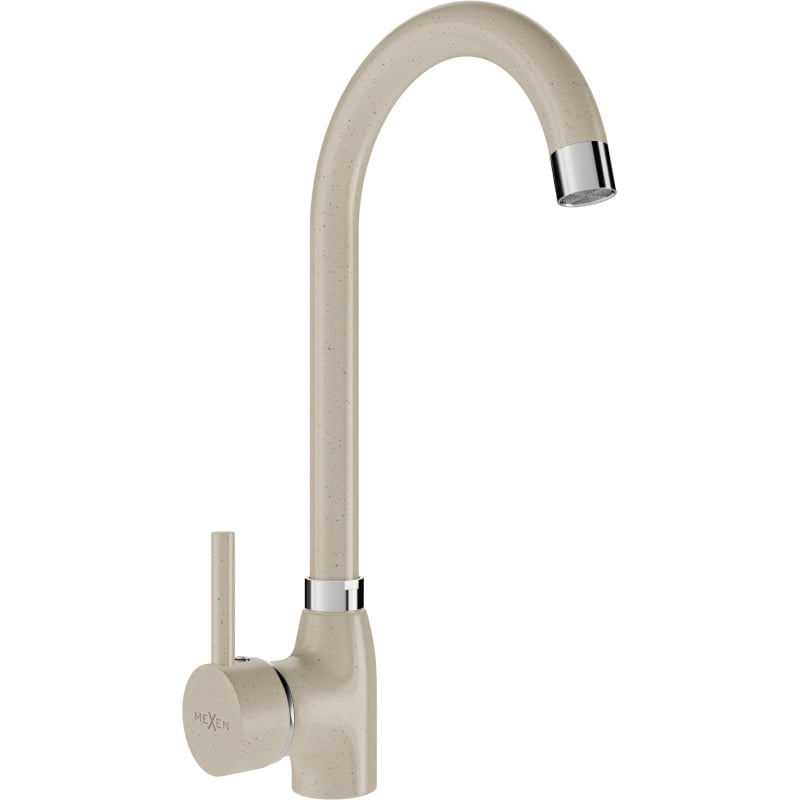 Mexen Telma kitchen faucet, beige - 670200-69