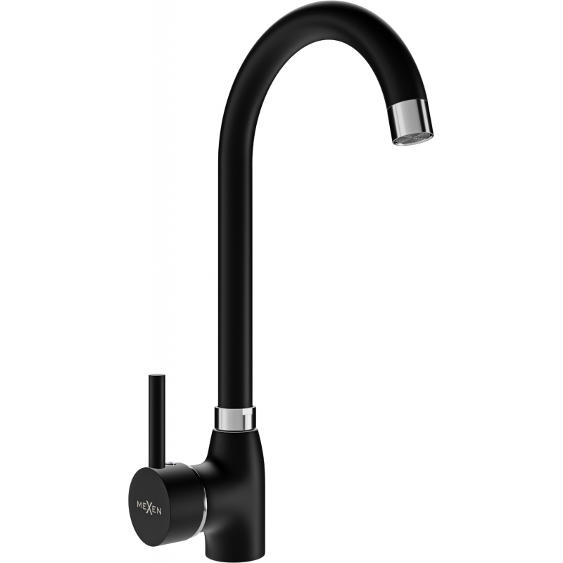 Mexen Telma mitigeur de cuisine, noir - 670200-70