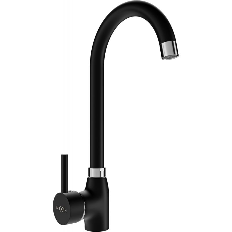 Mexen Telma virtuves jaucējkrāns, melns - 670200-70
