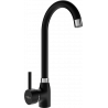 Mexen Telma grifo de cocina, negro - 670200-70