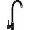 Mexen Telma kitchen tap, black - 670200-70