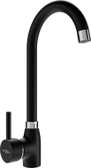 Mexen Telma kitchen faucet, black - 670200-70