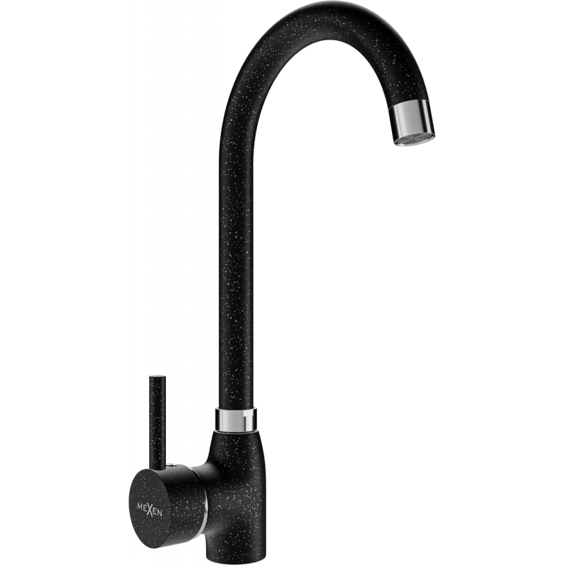 Mexen Telma keittiöhana, musta roiskekuvio - 670200-76