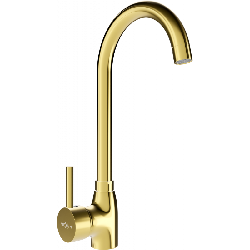 Mexen Telma μπαταρία κουζίνας, χρυσή - 670200-50