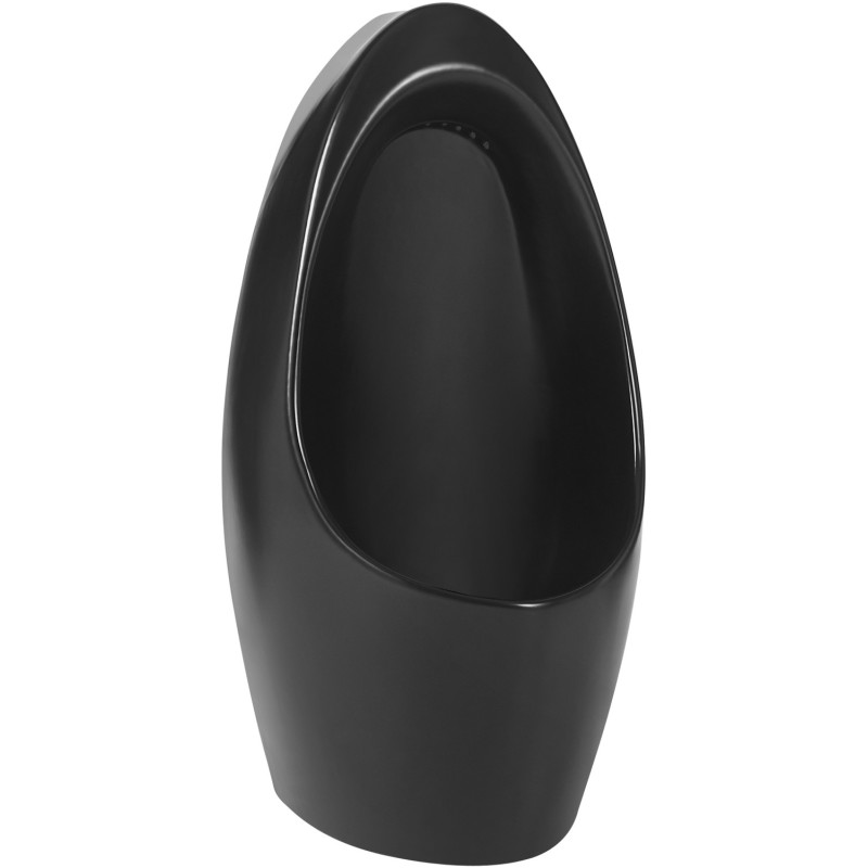 Mexen Lucas hängendes Urinal, schwarzmatt - 37027070