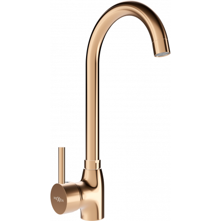 Mexen Telma torneira de cozinha, ouro rosa - 670200-60
