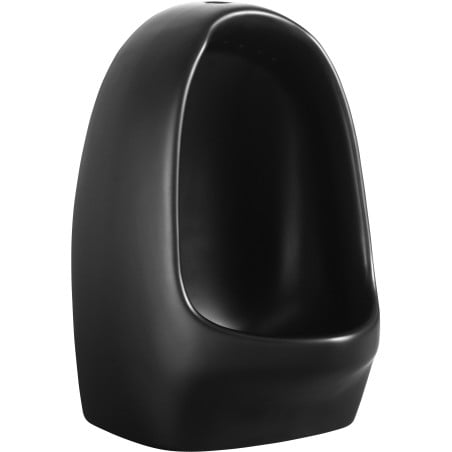 Mexen Owen hängendes Urinal, schwarz matt - 37074070