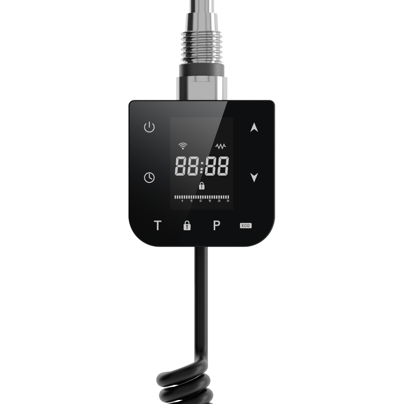 Mexen FA-F sähköinen lämmitin Wi-Fillä, 300 W, musta - W953-0300-70